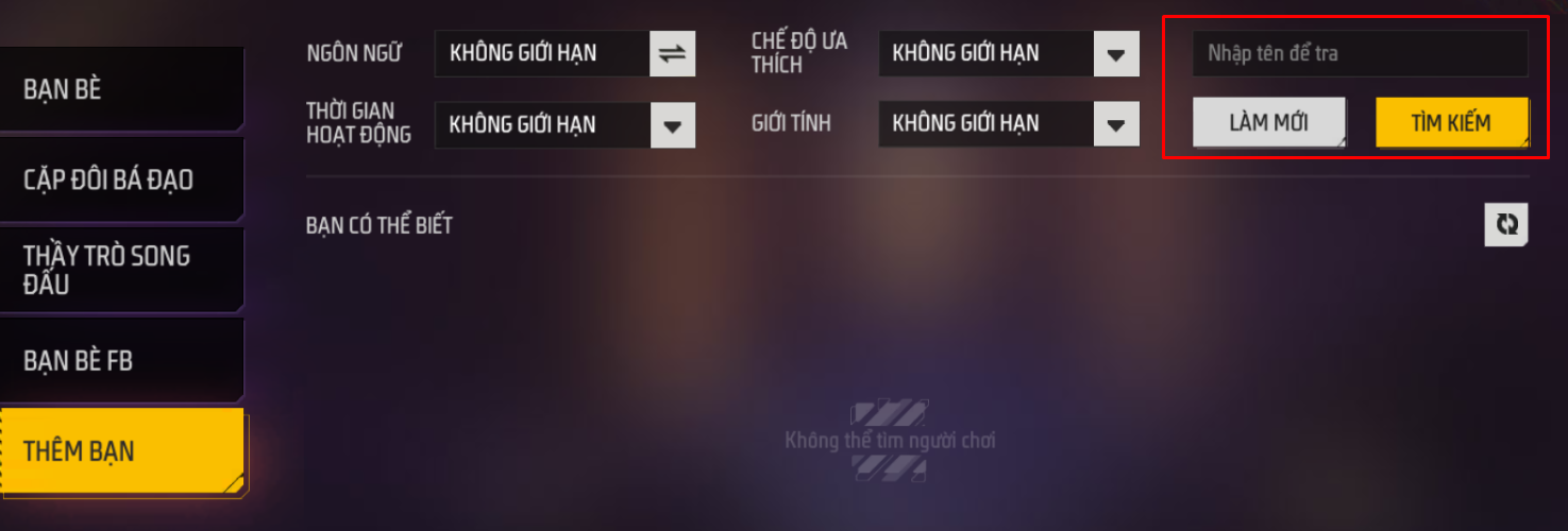 Các tính năng khác, Phần 2: Tính năng bạn bè